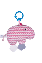 Balibazoo, Hipcio, zawieszka, zabawka niemowlęca