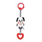 Balibazoo, piesek, kontrastowa zawieszka sensoryczna z dzwoneczkiem