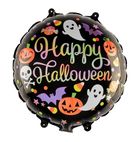 Balon foliowy, Happy Halloween, 45 cm