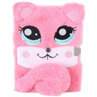 Bambino, pamiętnik z kłódką 3D, włochacz, A5, 96 kartek, Squirrel