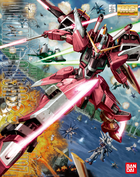 Bandai, MG, Zgmf-19a Infinite Justice Gundam, model kolekcjonerski do składania, 1:100