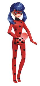 Bandai, Miraculous, Biedronka, lalka, 26 cm