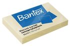 Bantex, bloczek samoprzylepny, żółty, 50-75 mm