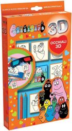 Barbapapa, pieczątki 3D i okulary