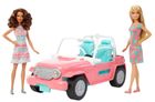 Barbie, auto Jeep i 2 lalki, zestaw