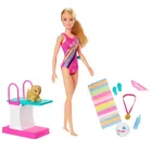Barbie, Barbie pływaczka, zestaw z lalką i akcesoriami