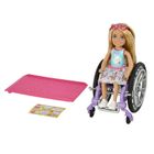 Barbie, Chelsea na wózku, zestaw z lalką i akcesoriami