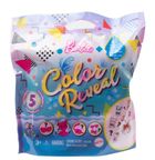 Barbie, Color Reveal, Kolorowa niespodzianka, Monochrom zwierzątko, figurka i akcesoria, 1 szt.