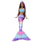 Barbie, Dreamtopia, Syrenka Migoczące światełka, lalka