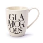 Barbie, Glamour, kubek porcelanowy, biały, 400 ml