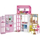 Barbie, Kompaktowy domek, zestaw bez lalek