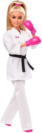 Barbie, lalka olimpijka, karateka