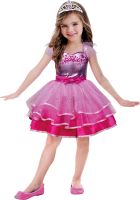 Barbie, strój karnawałowy dla dzieci, Barbie - baletnica, rozmiar 86-94 cm