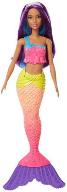 Barbie Syrenka, lalka z fioletowymi włosami