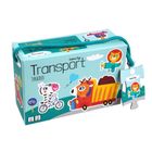 Barbo Toys, Little Bright Ones, Transport, moje pierwsze puzzle, 3 układanki