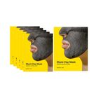 Barulab, Black Clay 7in1 Total Solution, maska z czarną glinką, 18g, 5 szt.