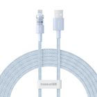 Baseus, kabel, Gem Typ USB typ A - Lightning 2.4A 2m, niebieski