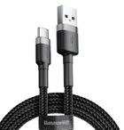 Baseus, kabel, USB-C CAFULE CATKLF-UG1 2A, 3m, czarny