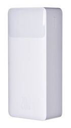 Baseus, powerbank, Bipow, 30000mah, 2xUSB, USB-C, 20w, biały