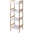 Bathroom Solutions, Forma, słupek łazienkowy, bambusowy, 36-33-110 cm