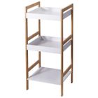 Bathroom Solutions, Forma, słupek łazienkowy, bambusowy, 36-33-80 cm