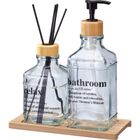 Bathroom Solutions, Gilo, dyfuzor zapachowy patyczki + pojemnik na balsam do ciała