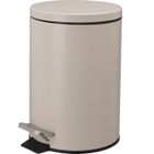 Bathroom Solutions, Noni, kosz na śmieci, metalowy z pokrywą, 3l