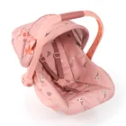 Bayer Design, Deluxe, fotelik samochodowy dla lalek z baldachimem, różowy