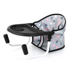 Bayer Design, krzesełko stołowe do karmienia lalek, szare