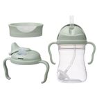 b.box, kubek do nauki picia, zestaw: 3w1, 240 ml, sage