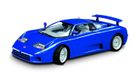 Bburago, Bugatti EB 110, model, niebieski, 1:24