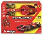 Bburago, Ferrari Model Kit With Helmet, Charles Leclerc, Bolid F1, model do składania, 1:24