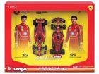 Bburago, Ferrari SF-24, Leclerc-Sainz, bolidy F1, modele pojazdów, 1:43