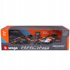 Bburago, Formula Racing, McLaren MCL36 MCL60, #4 Lando Norris, bolidy F1, modele pojazdów, 1:43