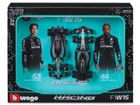 Bburago, Formula Racing, Mercedes AMG W15 2024, modele pojazdów, 1:43, 2 szt.