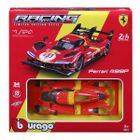 Bburago, Racing, Ferrari 499P LMH Red, model do składania, 1:24