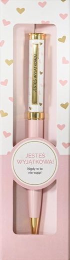 Be Happy Gifts, długopis z grawerem, Jesteś Wyjątkowa