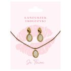 Be-Happy Gifts, zestaw biżuterii pozłacany na Walentynki