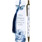 Be Happy Gifts, zestaw: zakładka i długopis, Dzień Babci