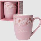 Be Happy, kubek porcelanowy, prezentowy, Kochana Babcia, 350 ml