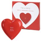 Be Happy, Love You More, talerzyk, w kształcie serca