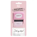 Be Happy, pieczątka z napisem, Diablica