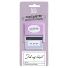 Be Happy, pieczątka z napisem, Ha ha ha