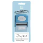 Be Happy, pieczątka z napisem, Uśmiech