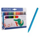 BeBasic, kredki plastikowe, 24 kolory