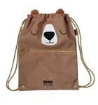 Bebe, Friends, worek sportowy z kieszonką, Miś