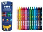 Bebe Kids, kredki świecowe, 12 kolorów