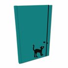 Bee-bee, Soft Touch, notes z gumką, A5, gładki, kot morski, 1 szt.