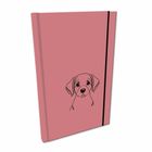 Bee-bee, Soft Touch, notes z gumką, A5, gładki, pies, 1 szt.