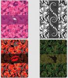 Bee-bee, teczka, A4, z gumką, kamuflaż, 1 szt.